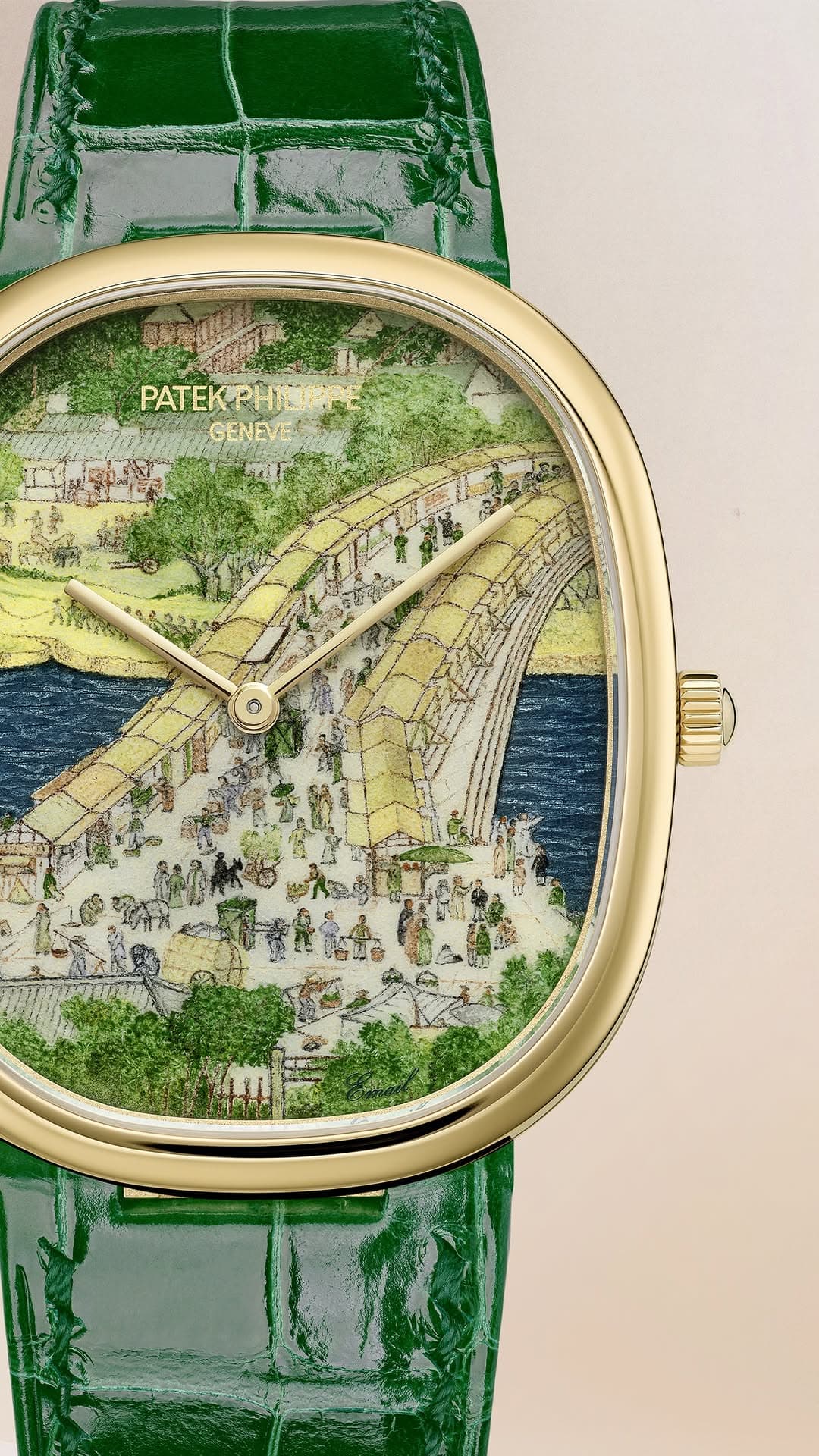 Patek Philippe Turns a River Scroll Into a Wristwatch—And It’s Quietly Dazzling