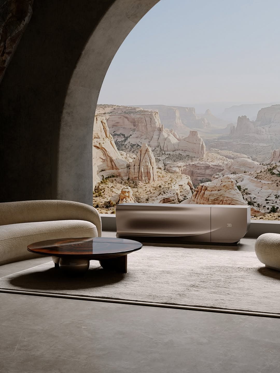 The BUGATTI x C SEED N1 Makes the Television a Piece of Architecture