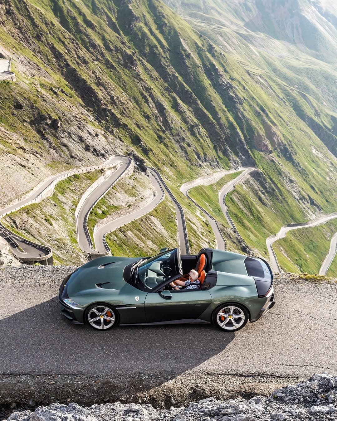 Ferrari 12Cilindri Spider: The Mountain Road, Rewritten in V12