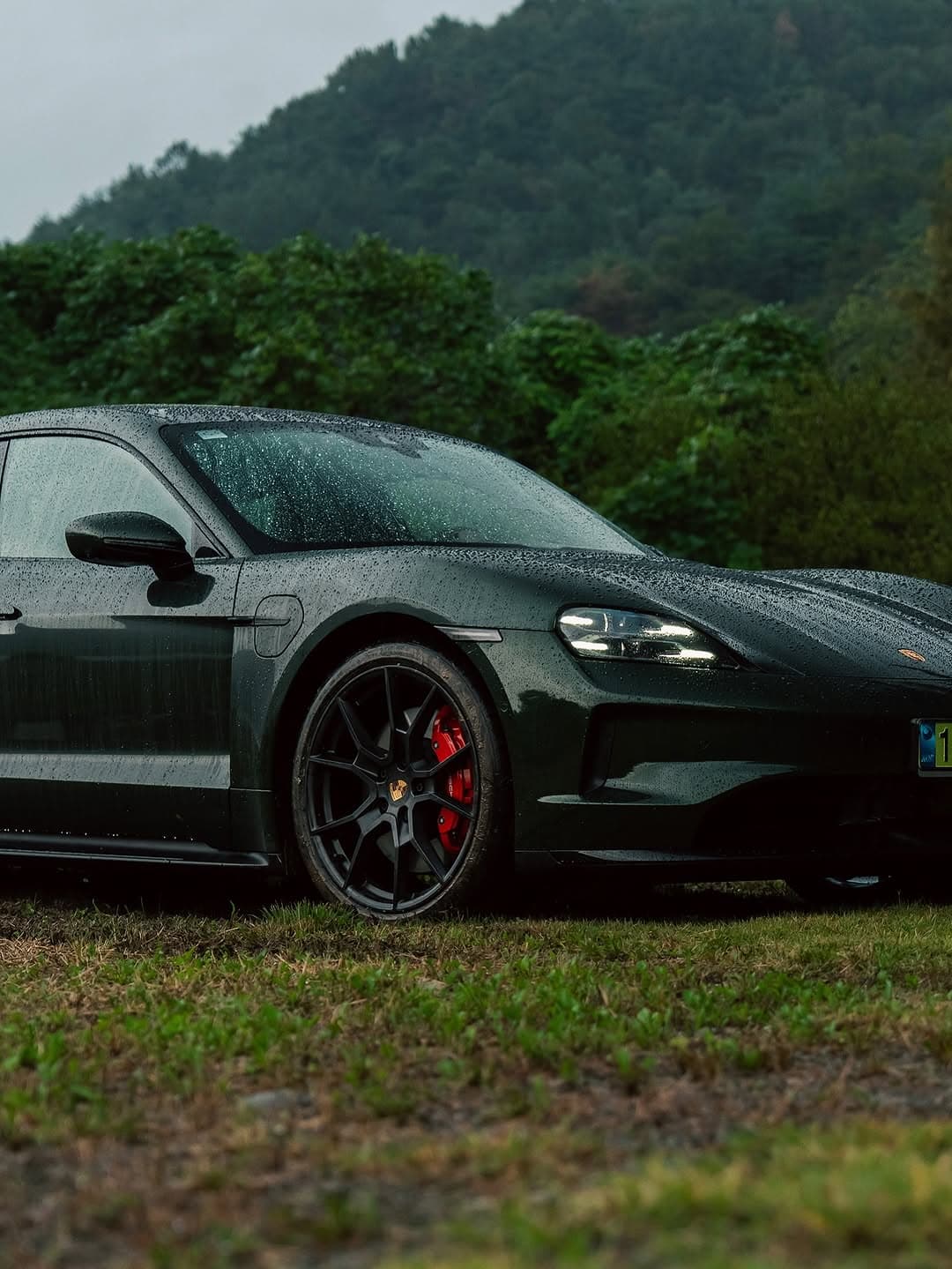 Rain Check? Not Today—The Porsche Taycan GTS as a Storm-Season State of Mind