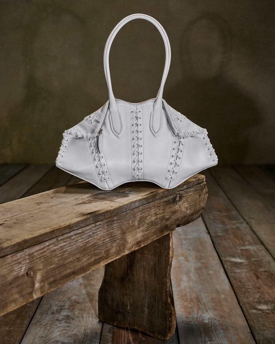 McQueen Spring/Summer 2026: The Manta Bag, Laced Like a Secret