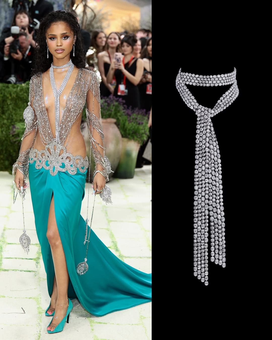 Tyla’s Met Gala 2026 Moment Was Pure Jacob & Co.—A Diamond Scarf, and Nerves of Steel