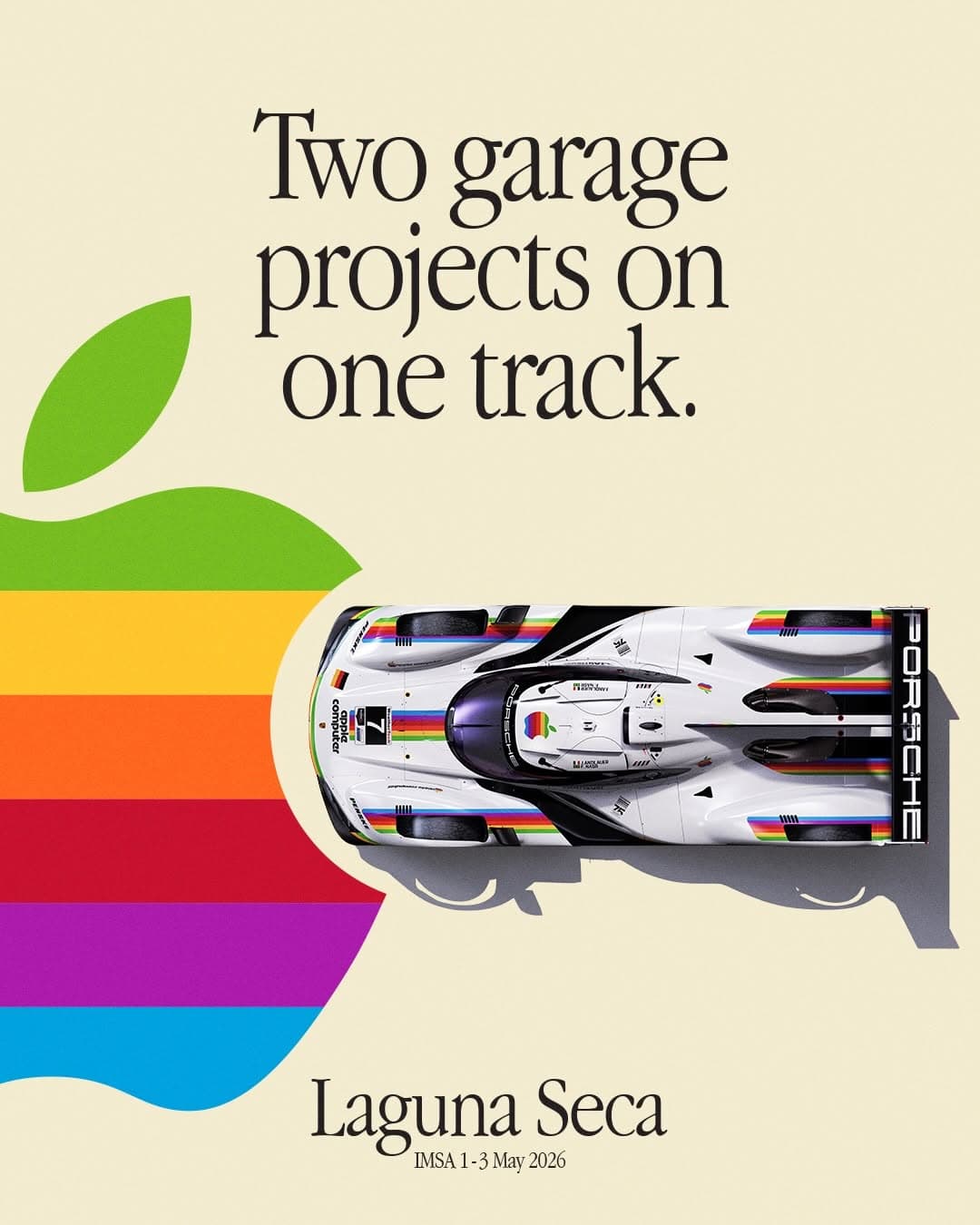 The Apple Livery Returns to Laguna Seca—For One Last, Perfect Lap